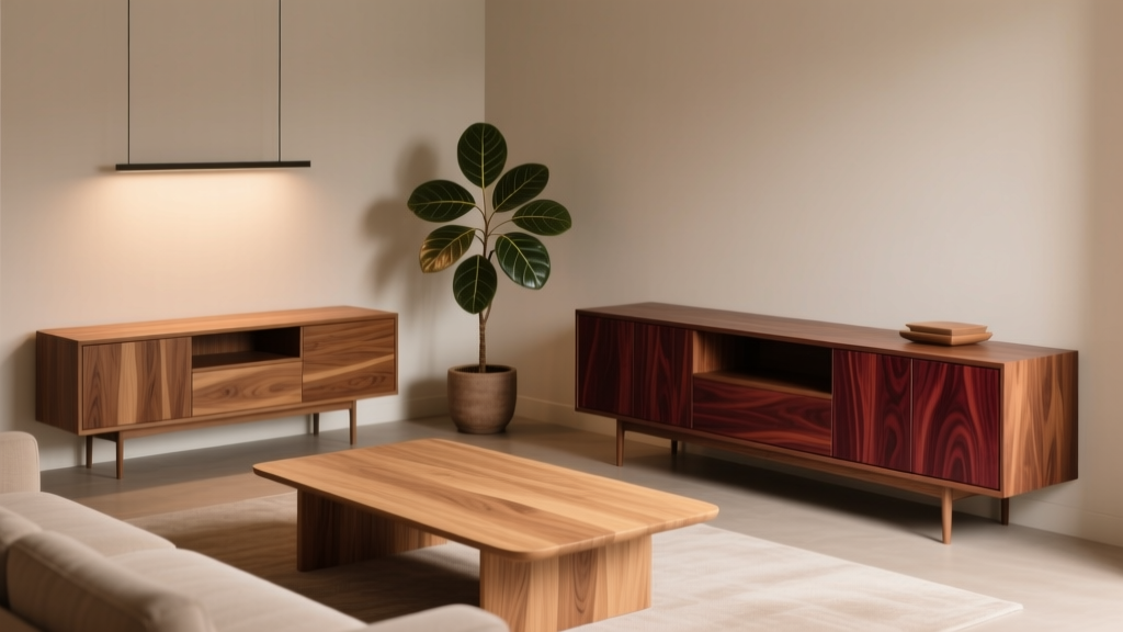 Mix Wood Tones in Living Room Furniture (2026)