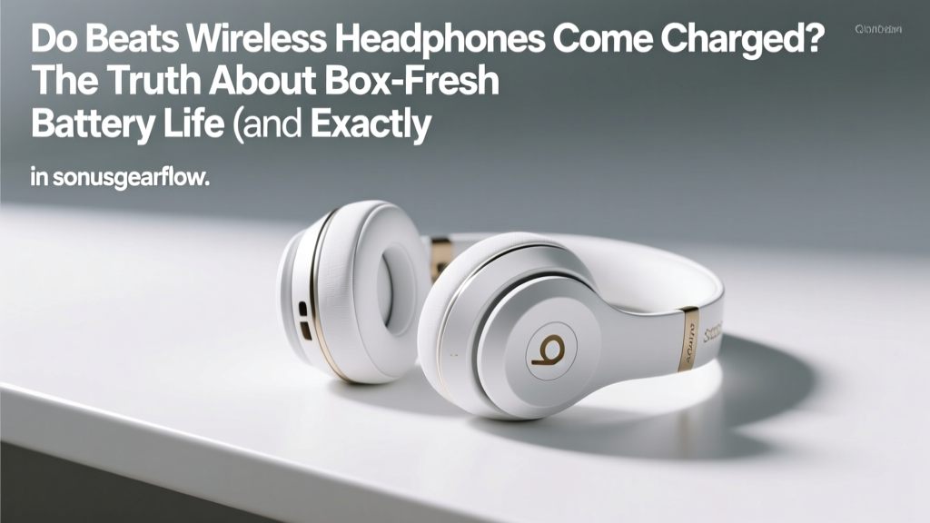 Do Beats Headphones Come Charged? (2026)
