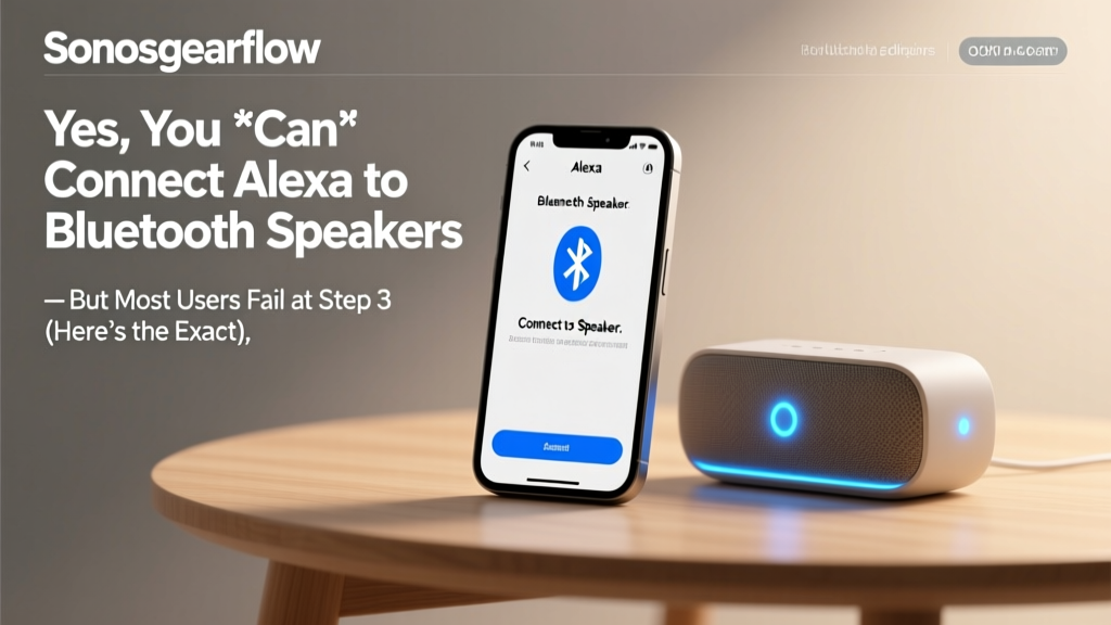 Can You Connect Alexa To Bluetooth Speakers (2026)