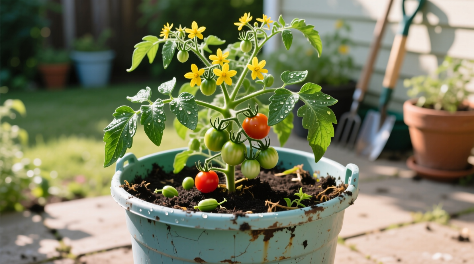 Tomato Plant in 5 Gallon Bucket: Complete Growing Guide