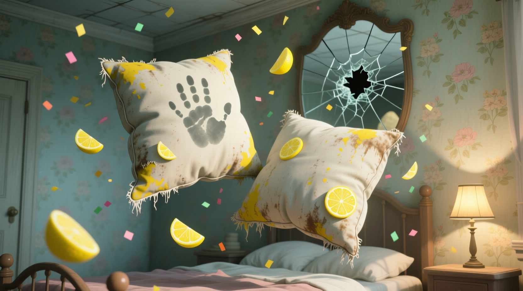 dont wash your pillows with lemons