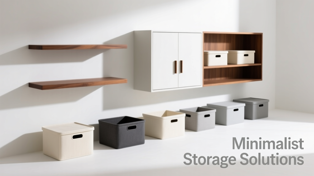 Minimalist Storage Ideas: Functional, Calm, and Intentionally Designed