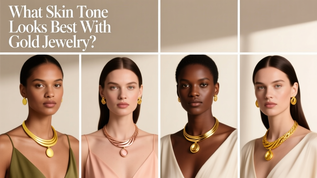What Skin Tone Looks Best With Gold Jewelry?