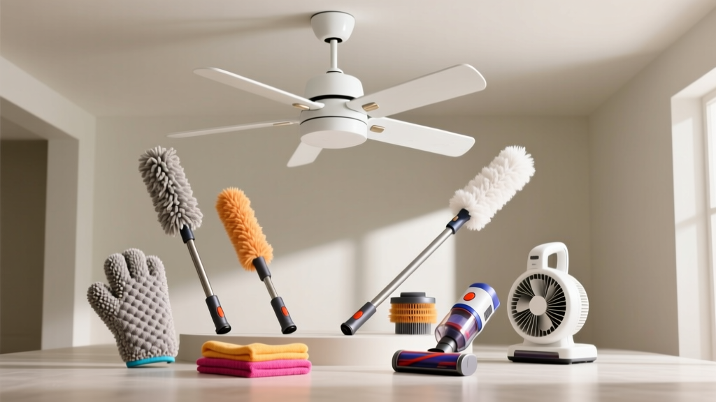 Top Ceiling Fan Cleaning Tools Needed for Fast Dusting