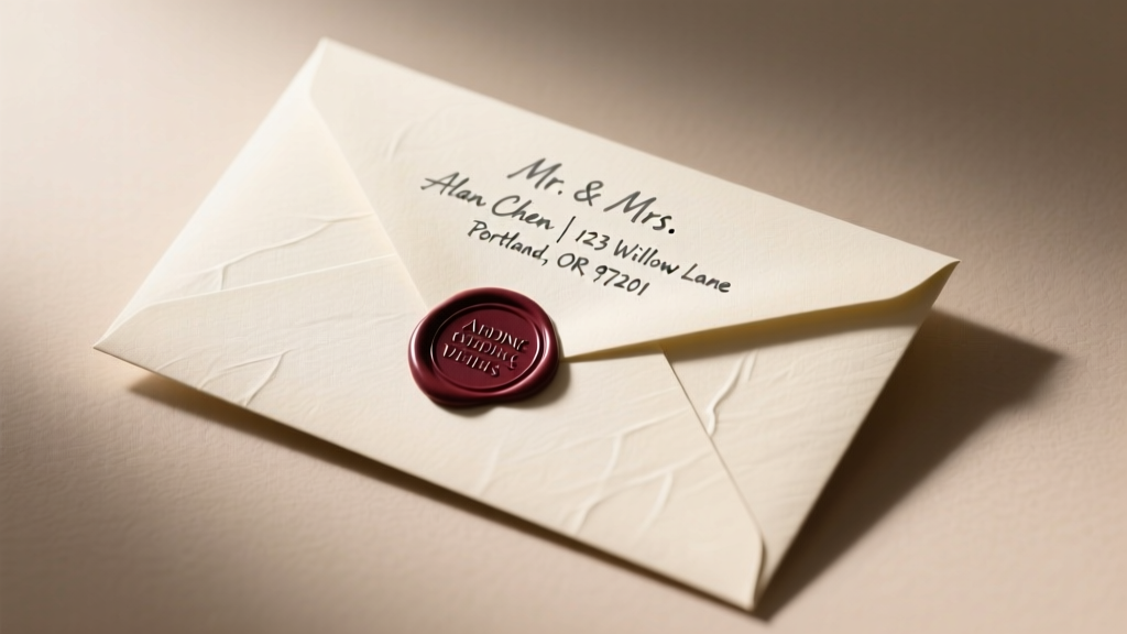 Return Address on Wedding Invitations: A Stress-Free Guide