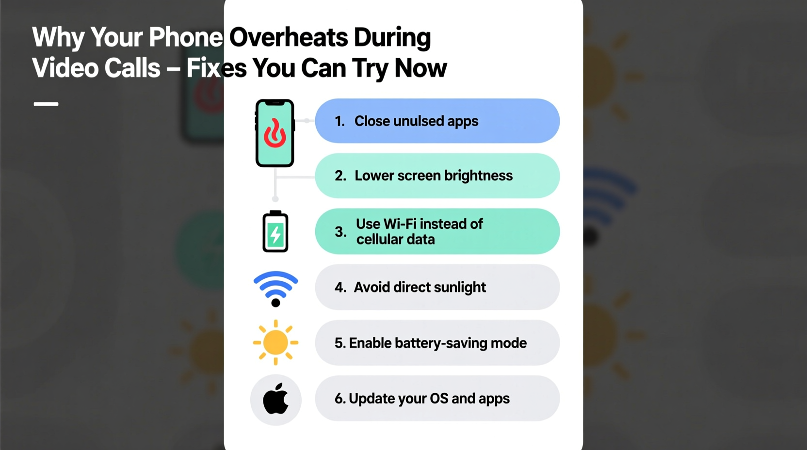 why does my phone overheat during video calls fixes you can try now