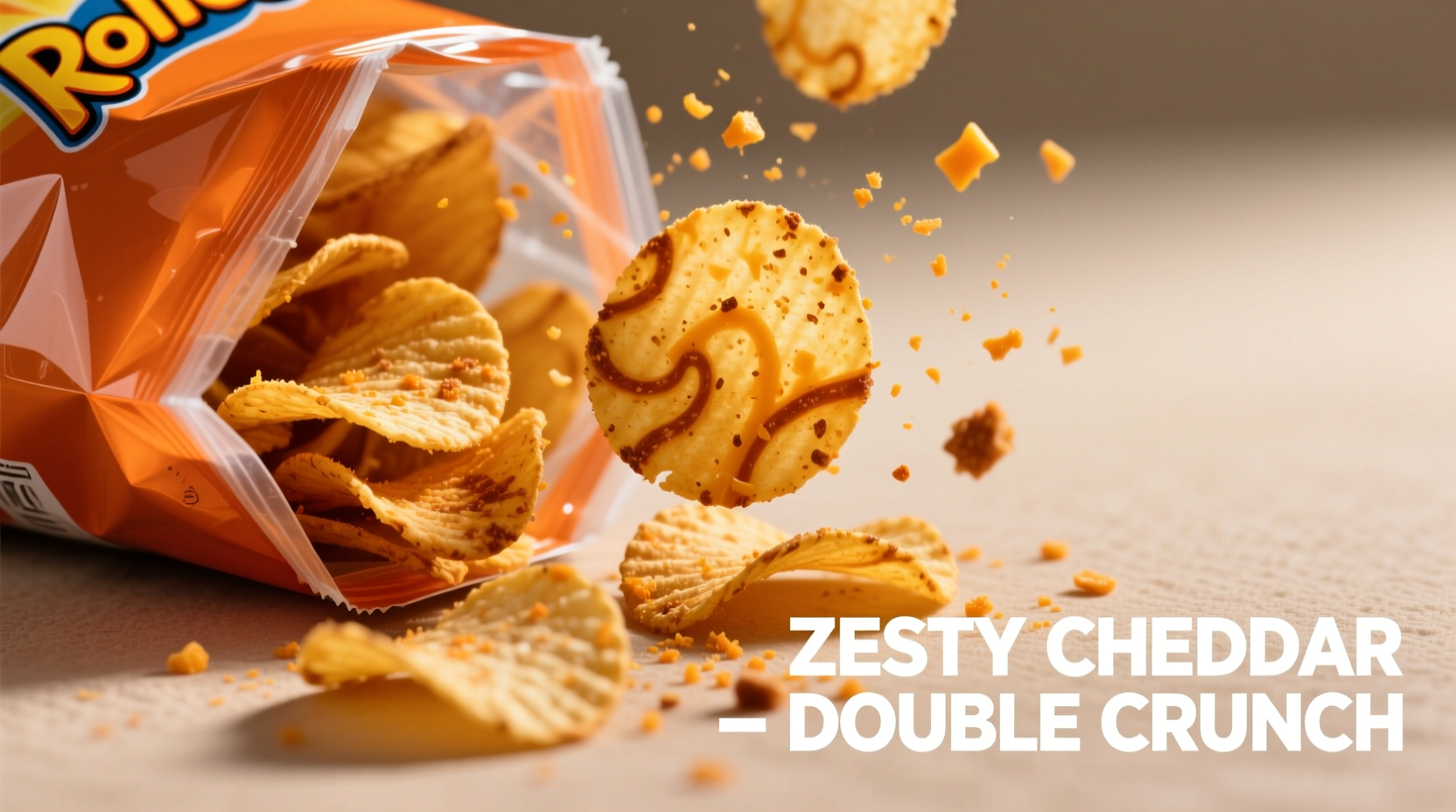Ruffles Zesty Cheddar Double Crunch: Texture & Flavor Analysis