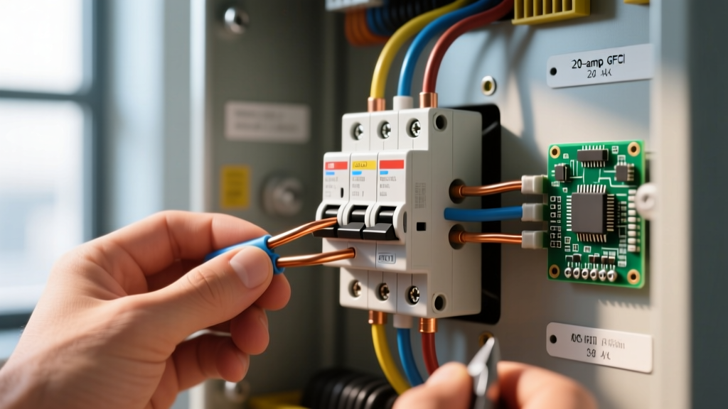 How to Install a 20 Amp GFCI Breaker: Panel Wiring & Testing Guide