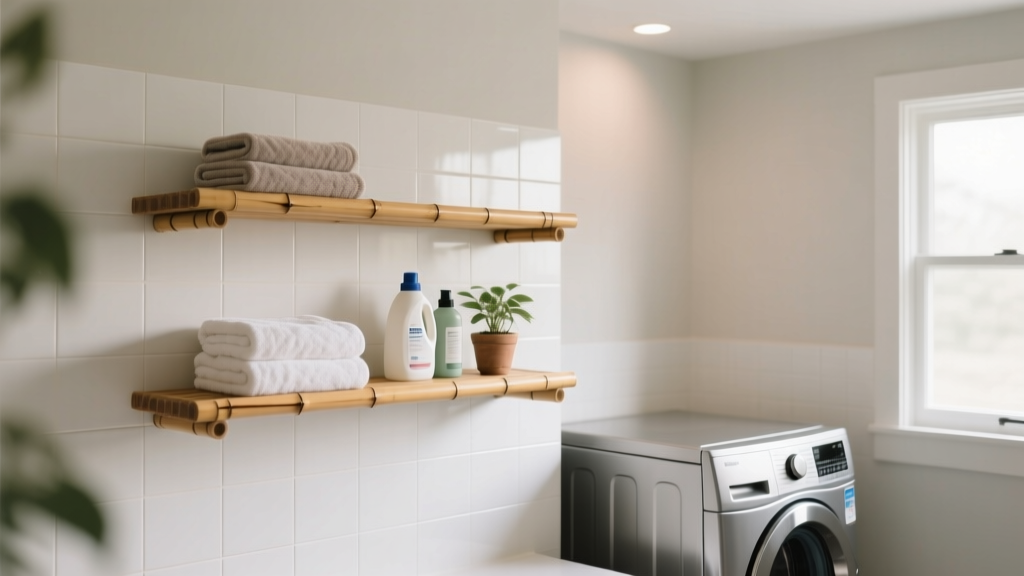 Best Bamboo Shelves for Laundry Rooms (2024 Buyer’s Guide)