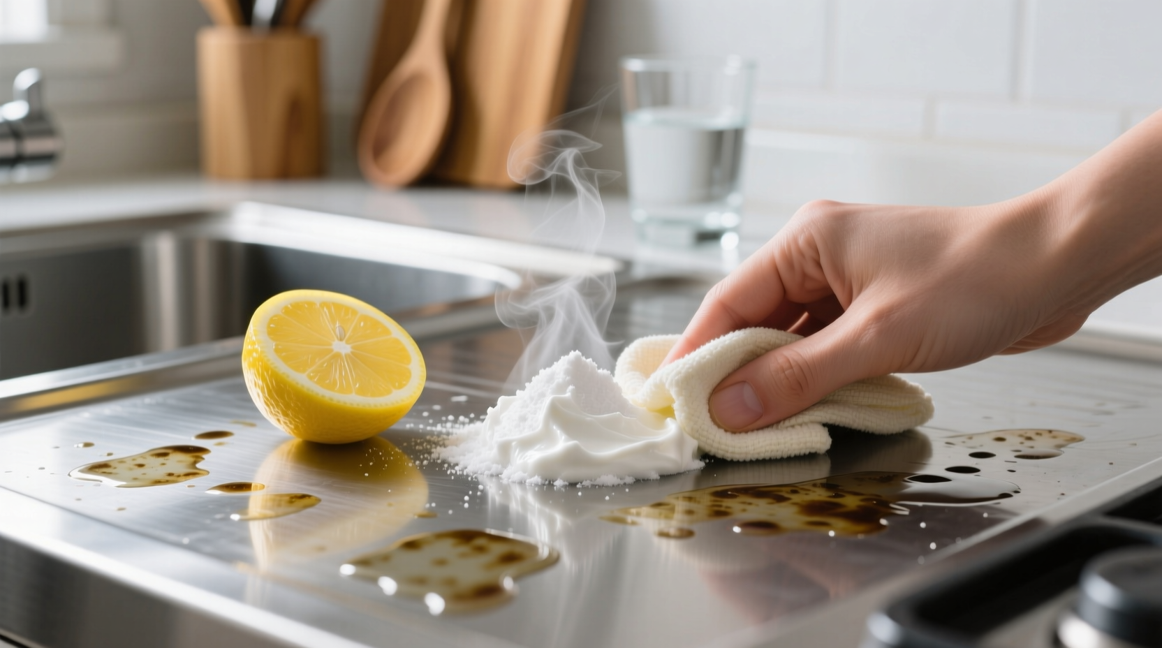 eco friendly cleaning tips remove hard water stains