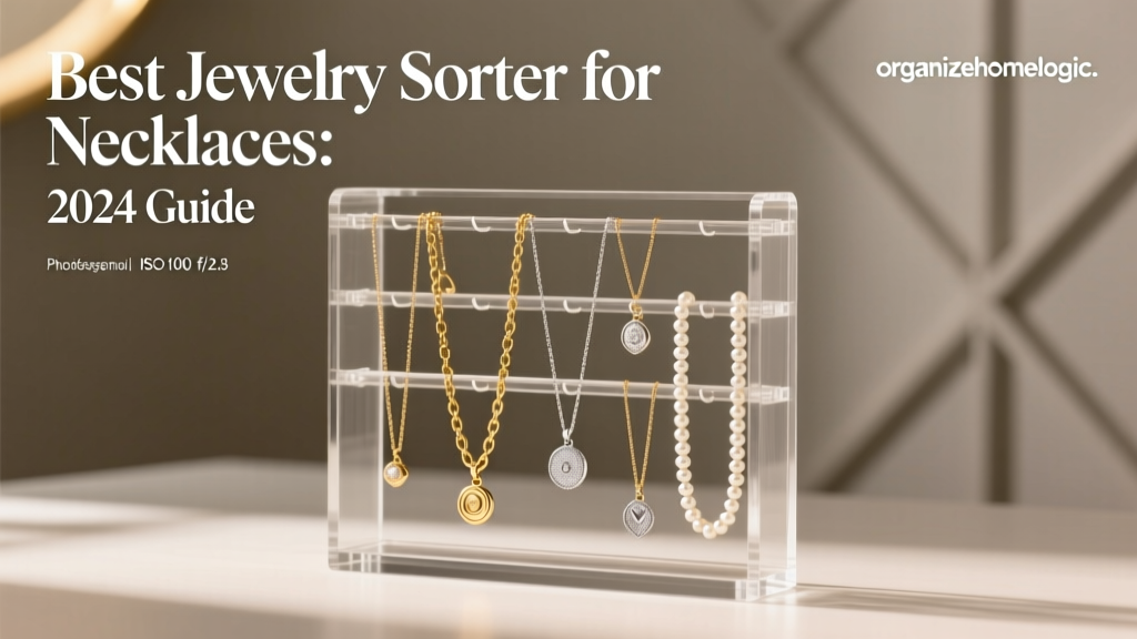 Best Jewelry Sorter for Necklaces: 2024 Guide