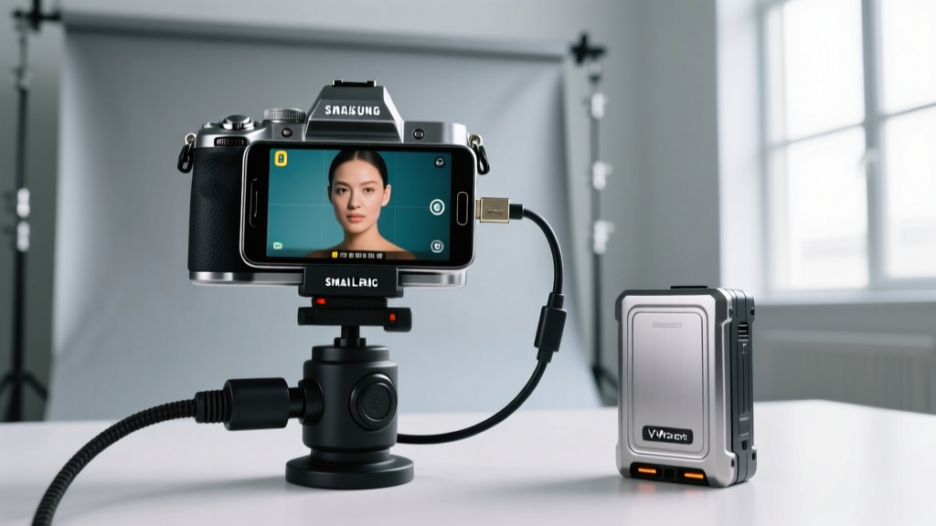 S8 Charging Setups for Camera Field Monitors & Tethering