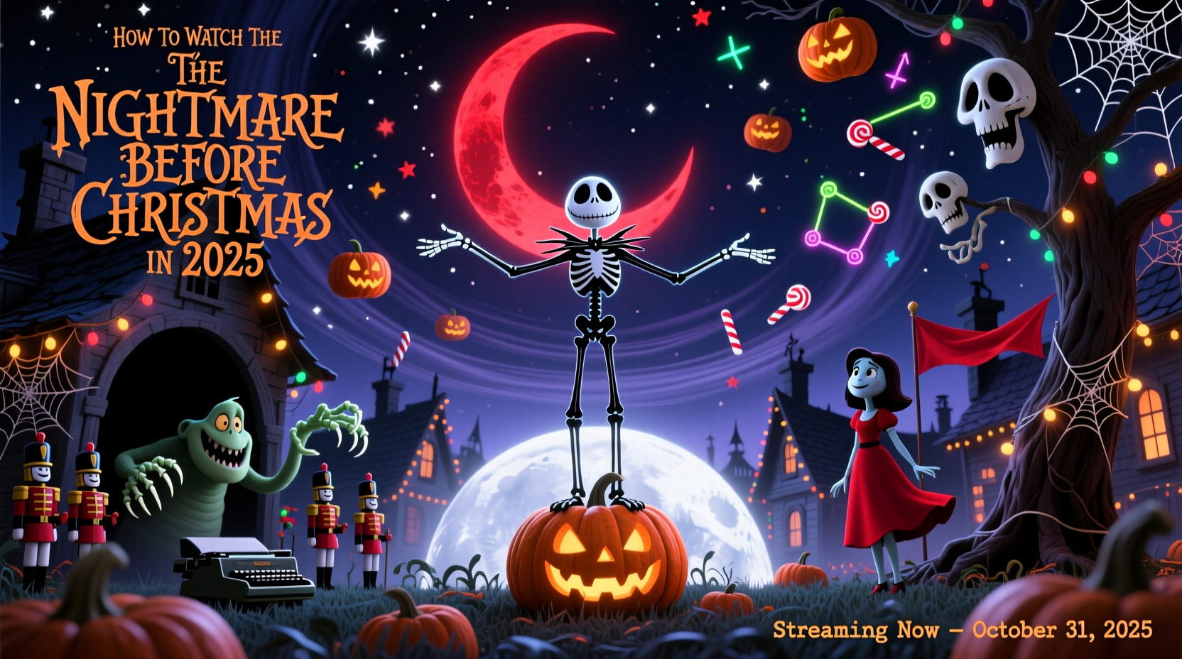 how to watch the nightmare before christmas