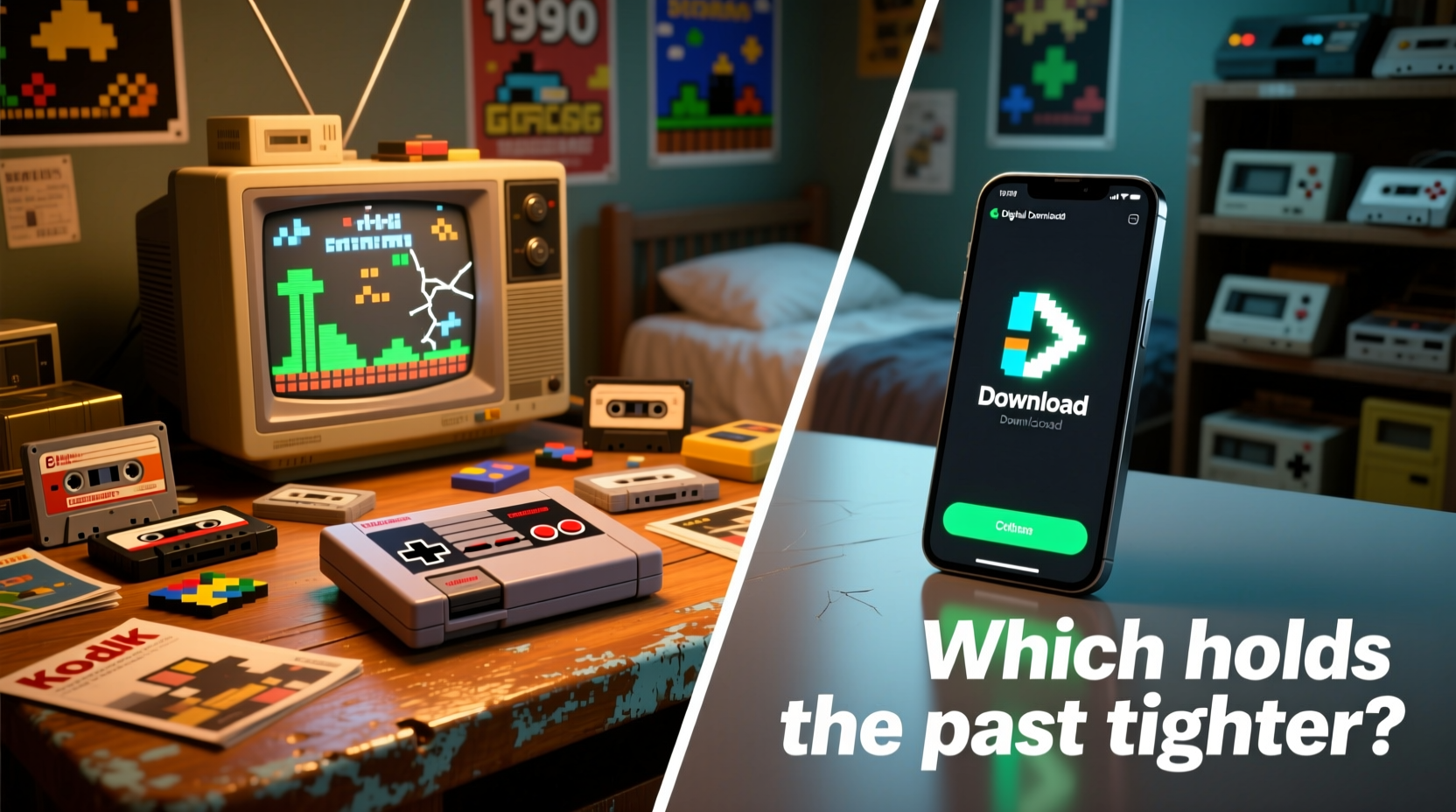 retro gaming cartridges vs digital downloads which gives you more nostalgic value
