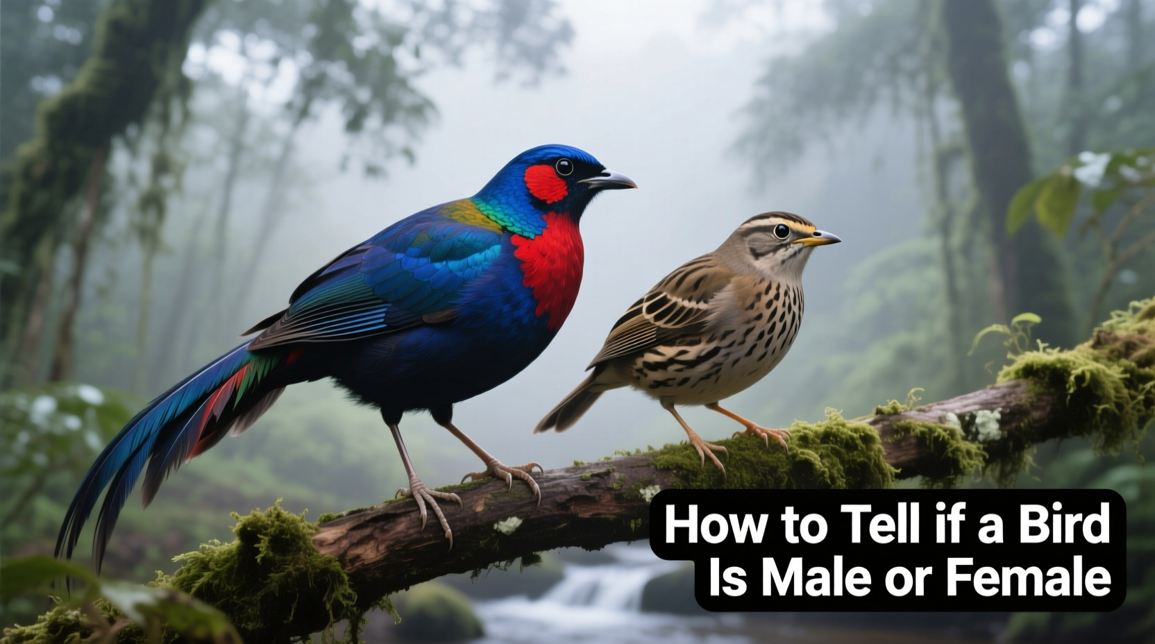 how to tell if bird is male or female