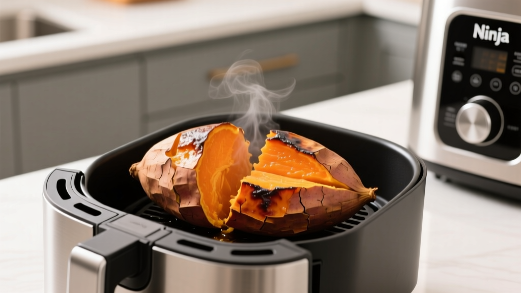 How to Cook a Whole Sweet Potato in a Ninja Foodi