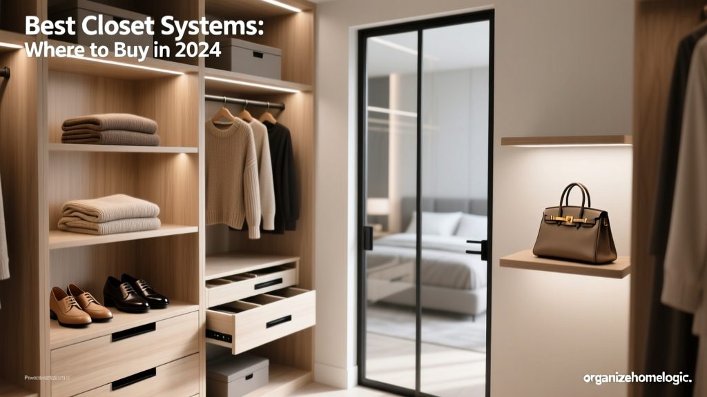 Best Closet Systems: Where to Buy in 2024