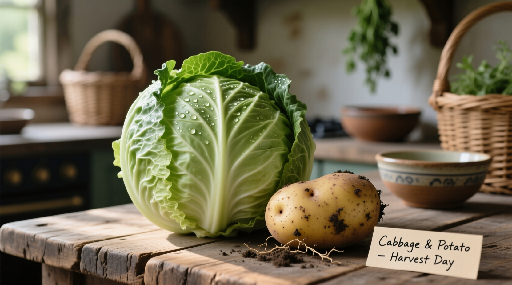 Cabbage and Potatoes: Garden Compatibility Guide