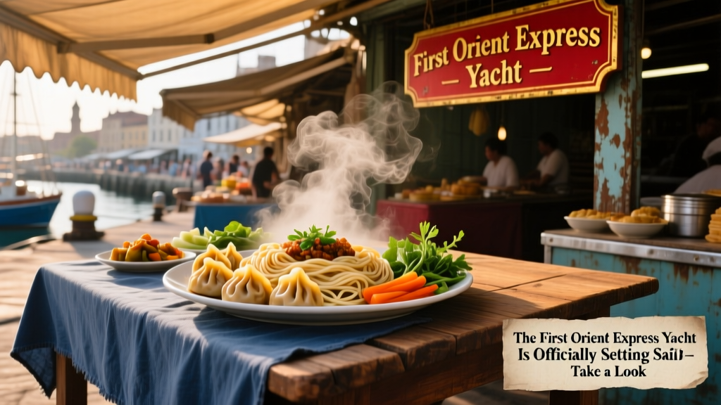 The First Orient Express Yacht Is Officially Setting Sail: Take a Look