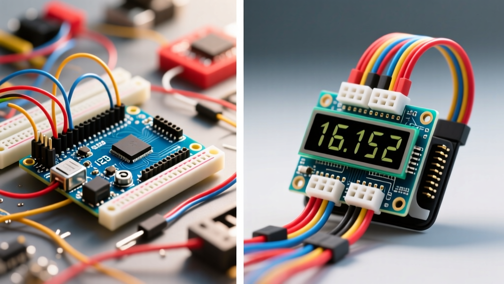 Arduino LCD Screen Wiring: DIY Hobbyist vs Professional Harness