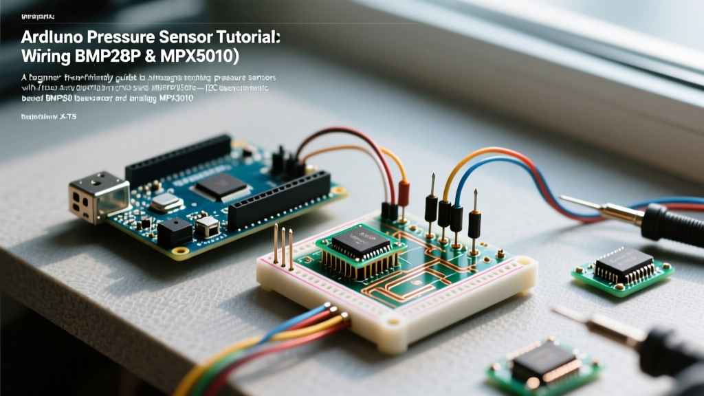 Arduino Pressure Sensor Tutorial: Wiring BMP280 & MPX5010