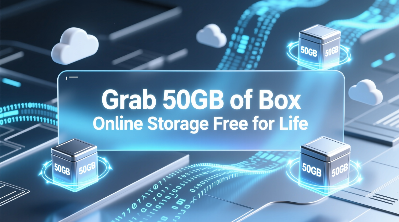 grab 50gb of box online storage free for life