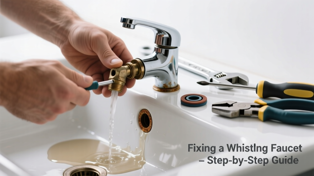 Fixing a Leaking Faucet That Whistles, Hisses, or Groans