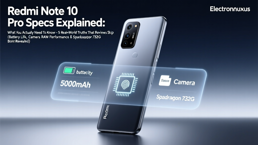 Redmi Note 10 Pro Specs Explained What You Actually Need To Know: 5 Real-World Truths That Reviews Skip (Battery Life, Camera RAW Performance & Snapdragon 732G Bottlenecks Revealed)
