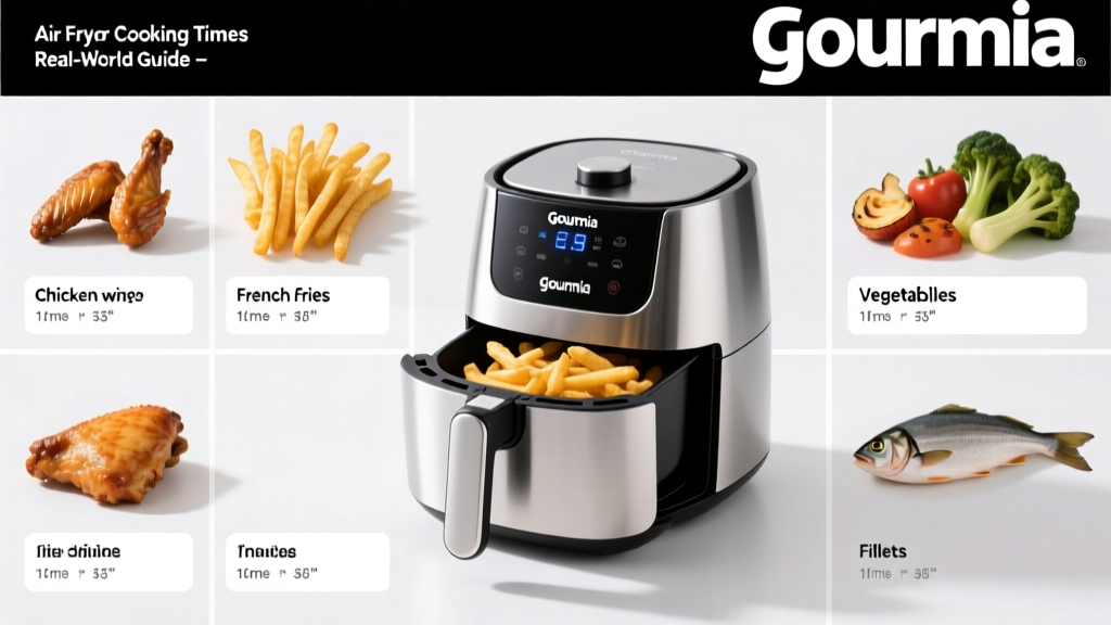 Gourmia Air Fryer Cooking Times: Real-World Guide
