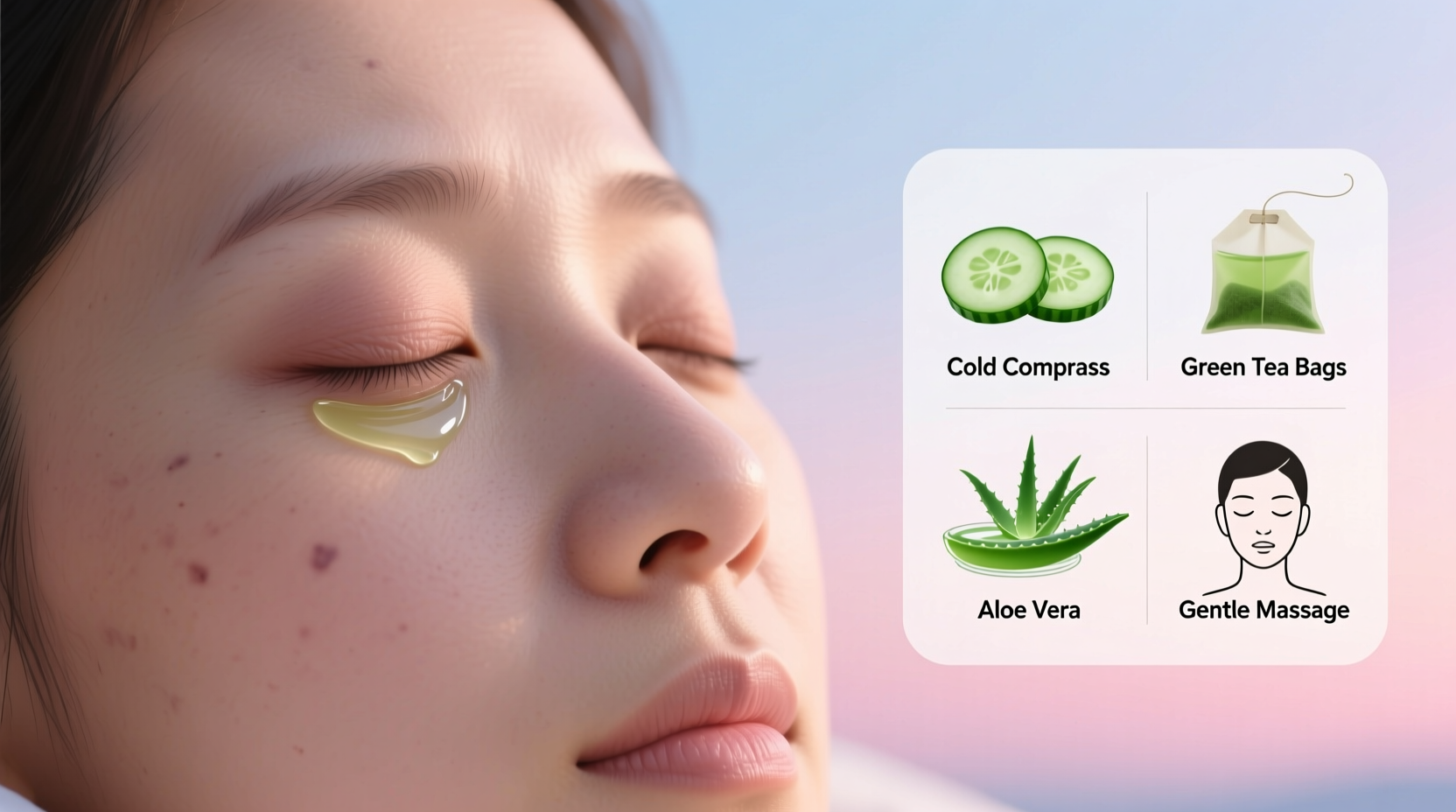 why do i wake up with puffy eyes and natural remedies to reduce swelling