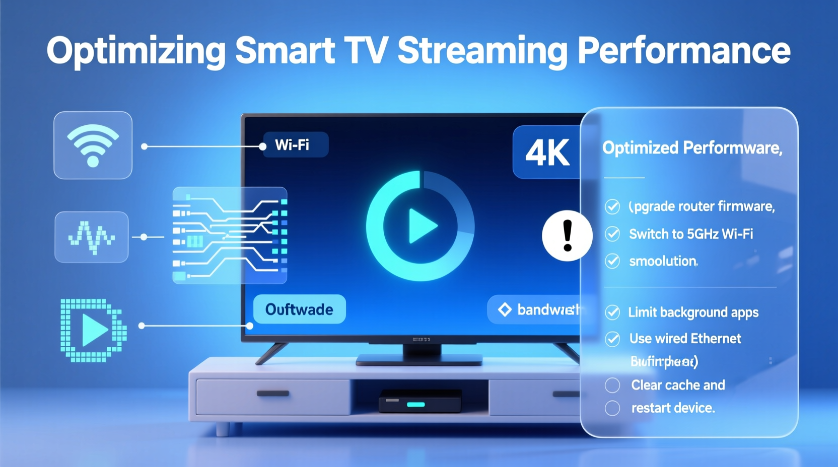 why is my smart tv buffering constantly and how to improve streaming performance
