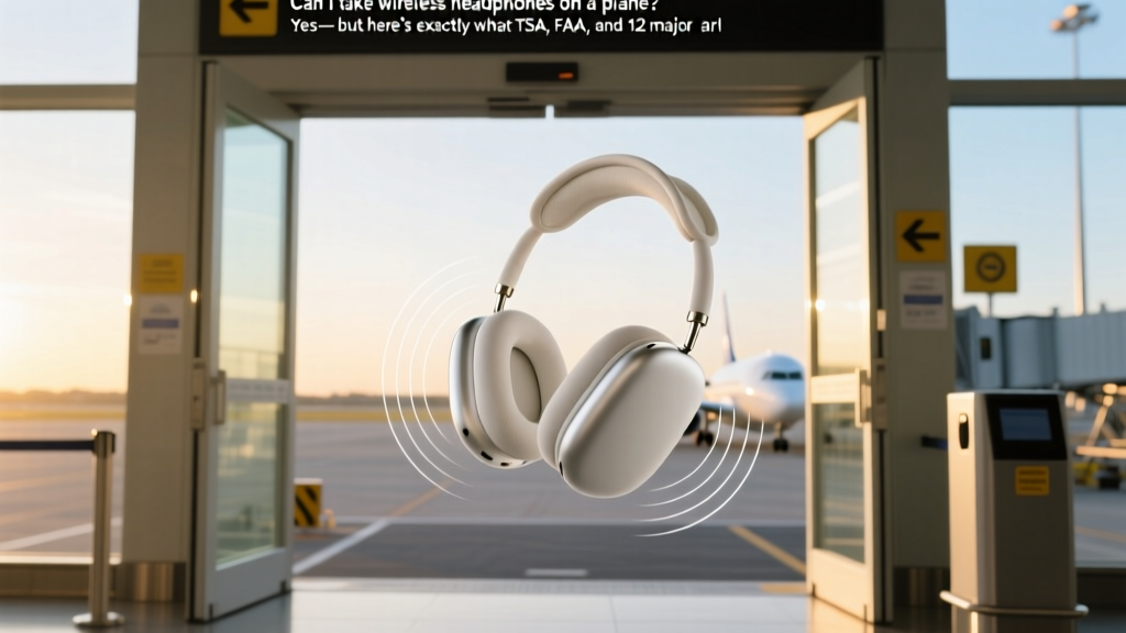 Wireless Headphones on Planes: 2026 Rules & Tips