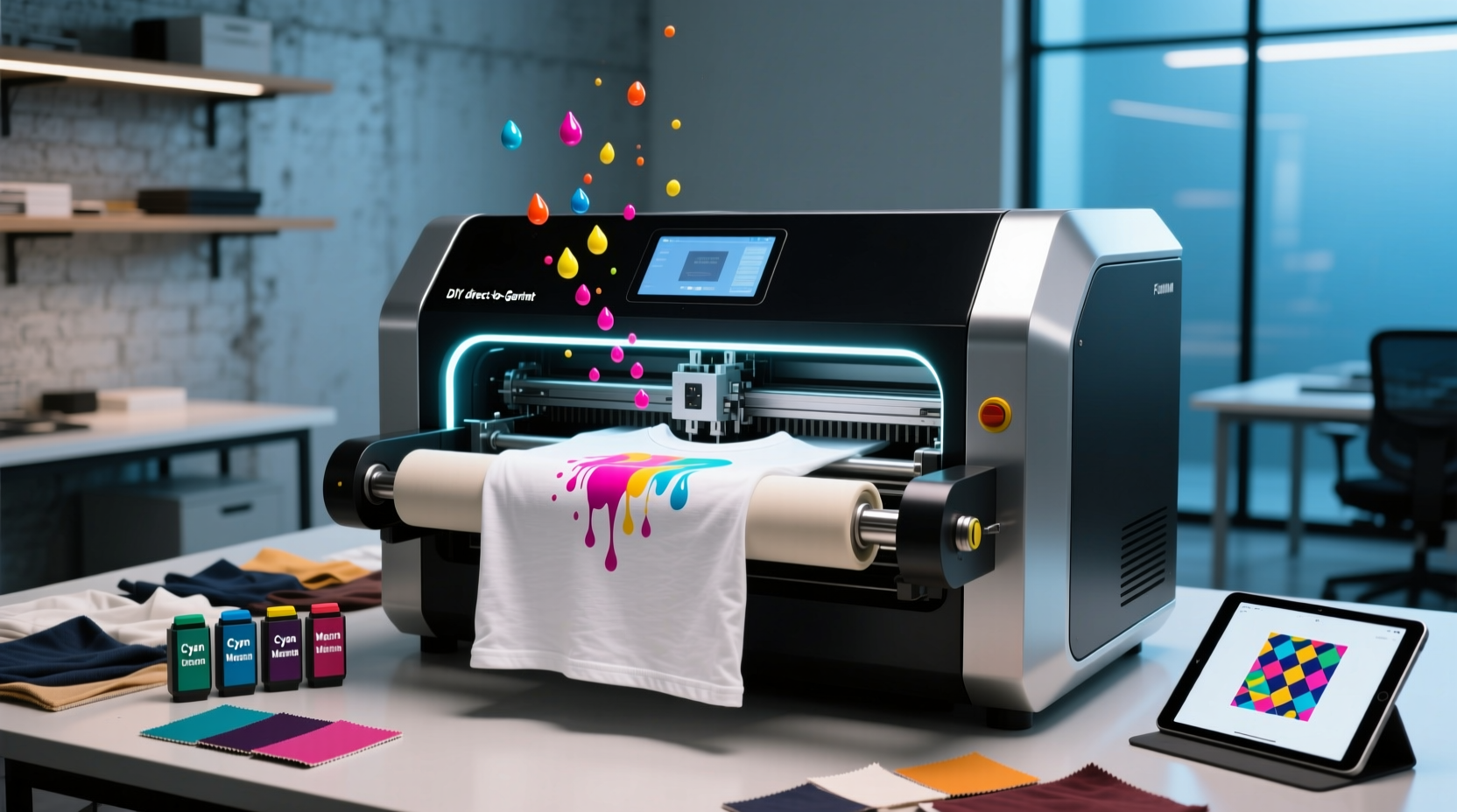 diy direct to garment printing machine