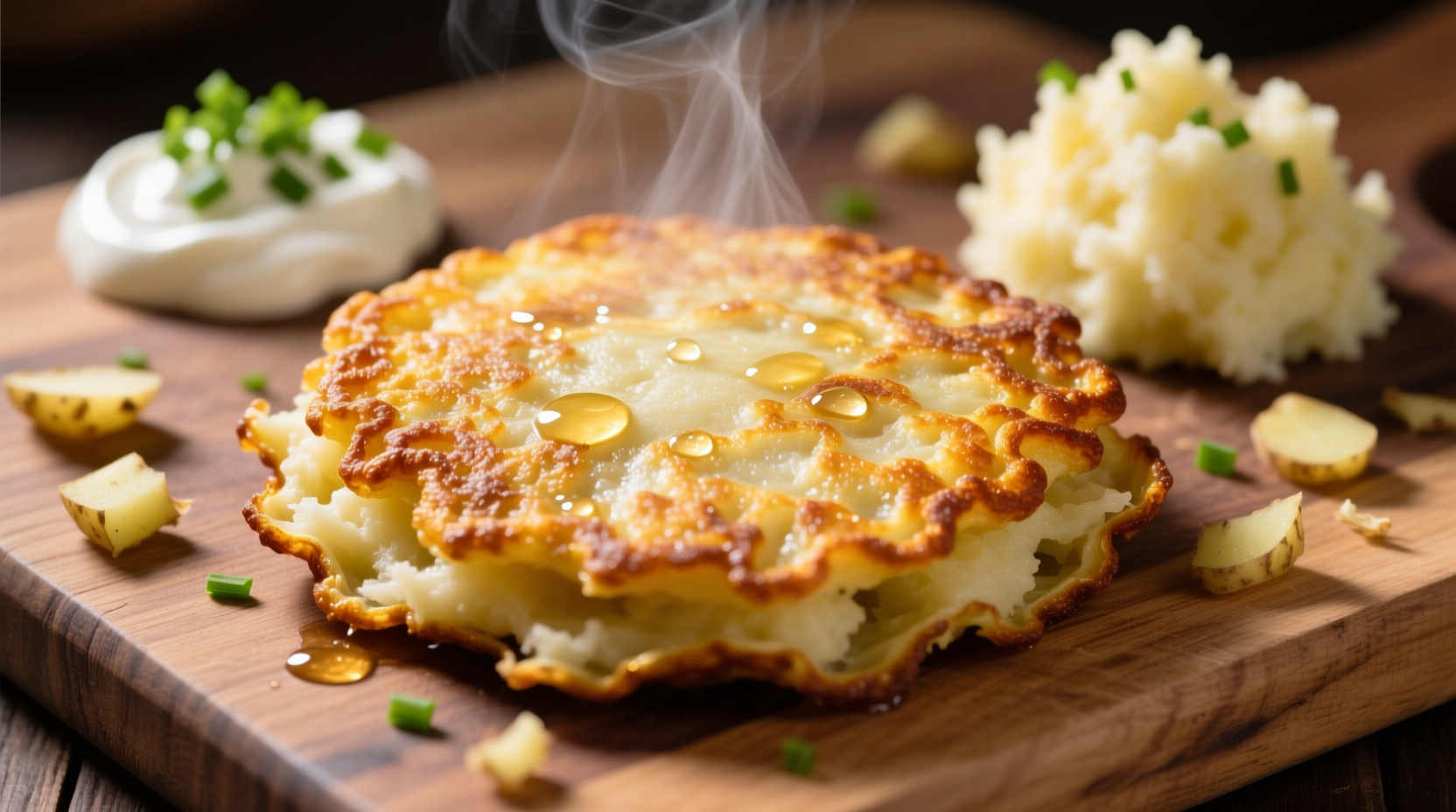 Potato Pancakes with Mashed Potatoes Recipe: Simple & Crispy