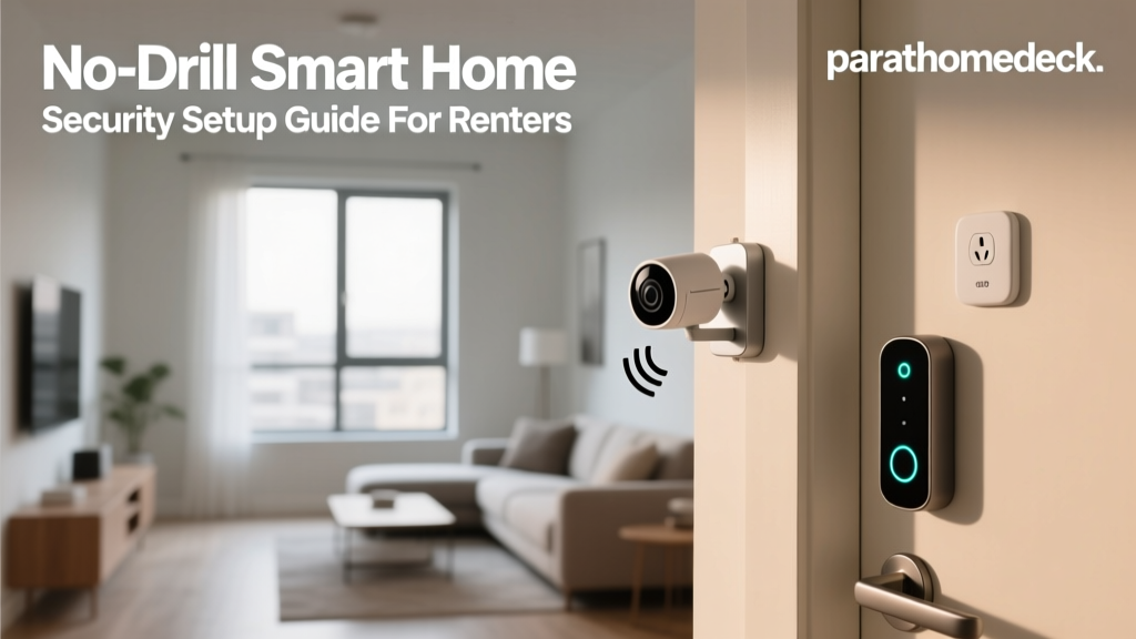 No-Drill Smart Home Security Setup Guide For Renters