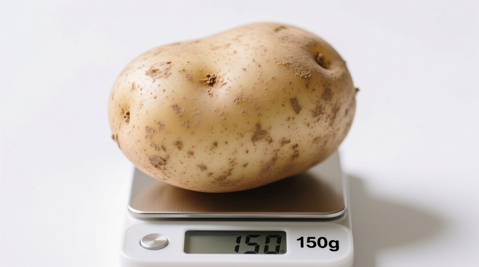 typical weight of a standard potato
