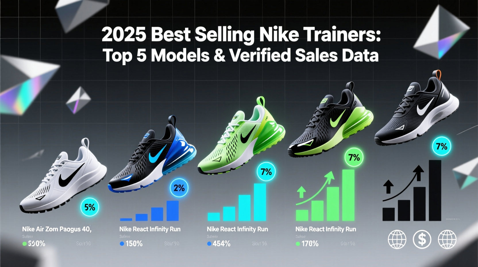 best selling nike trainers
