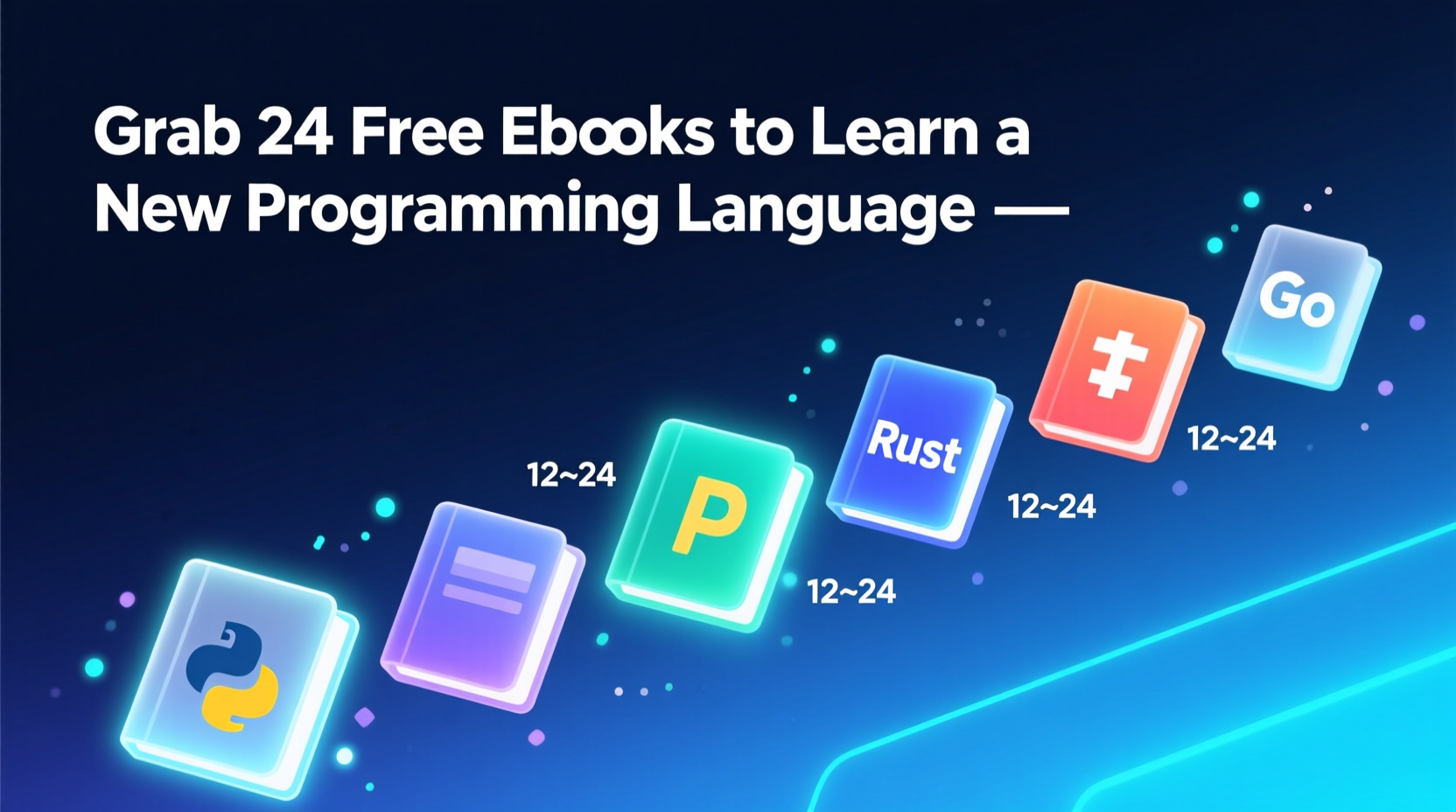 grab 24 free ebooks to learn a new programming language