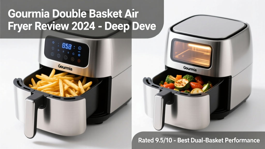 Gourmia Double Basket Air Fryer Review (2026)