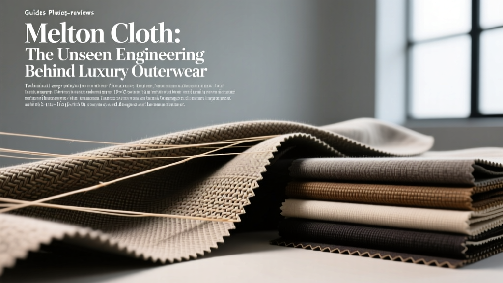 Melton Cloth: The Unseen Engineering Behind Luxury Outerwear