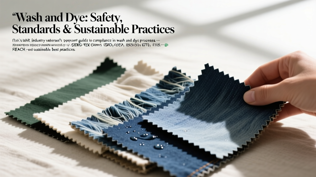 Wash and Dye: Safety, Standards & Sustainable Practices