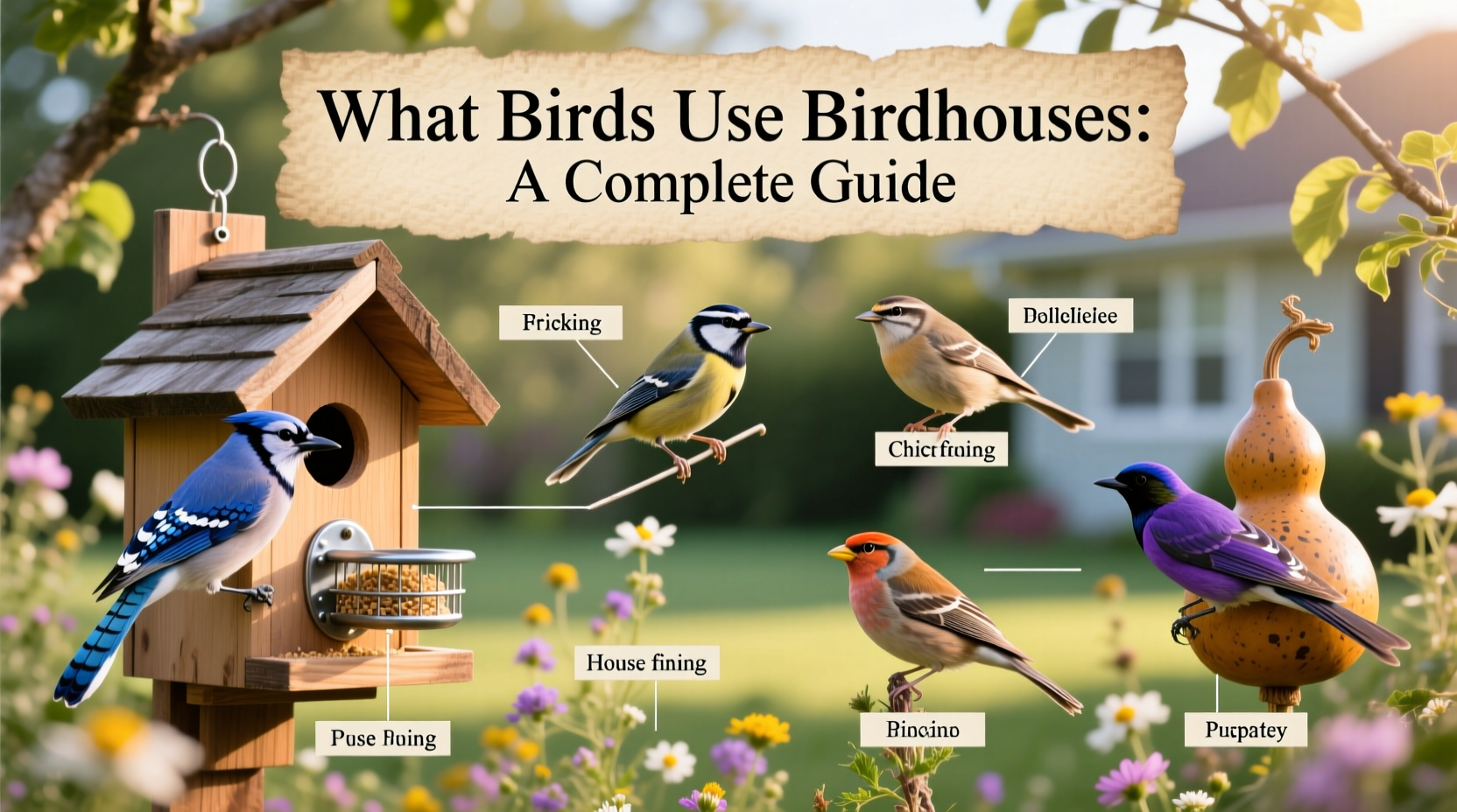 What Birds Use Birdhouses: A Complete Guide
