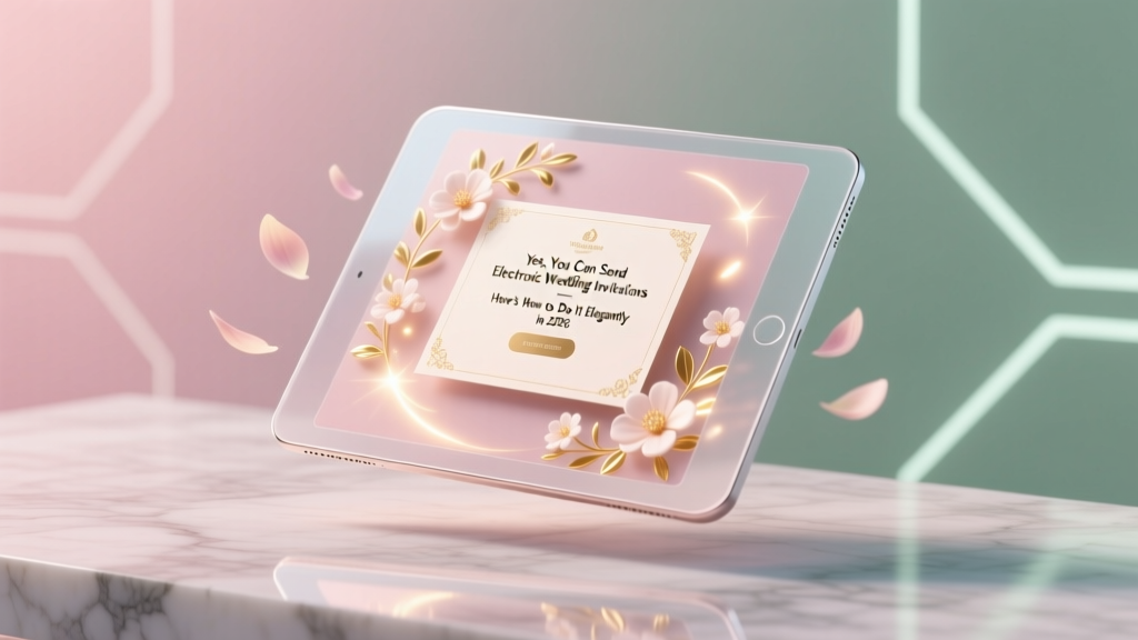 Electronic Wedding Invitations: Elegant & Smart (2026)