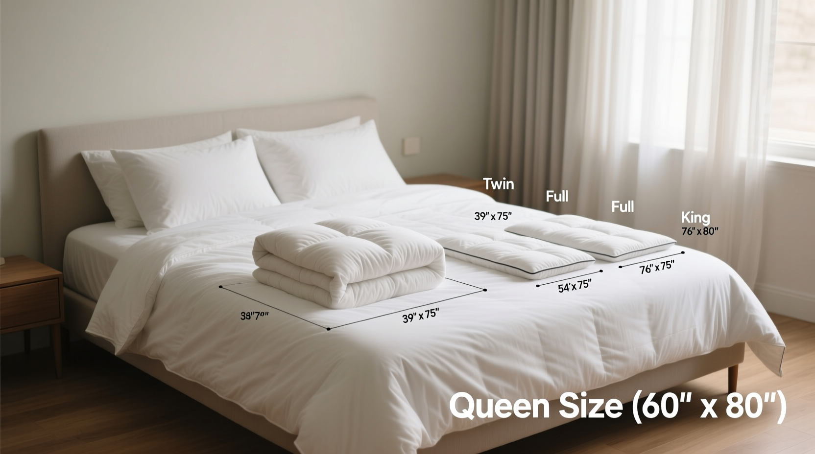 how to choose the right duvet insert size for your comforter