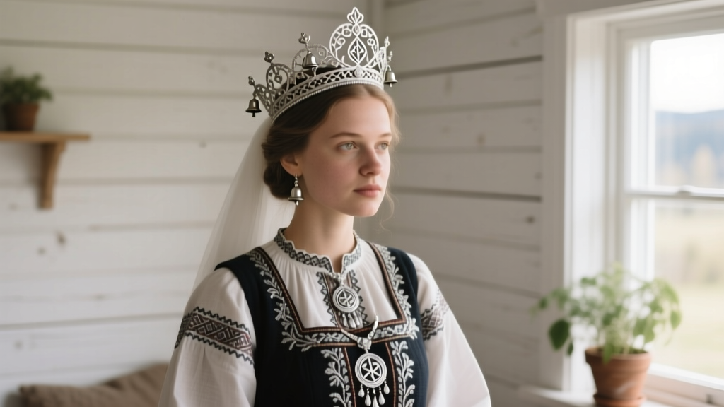 Norwegian Bunad Silver & Krone Headwear Guide 2026
