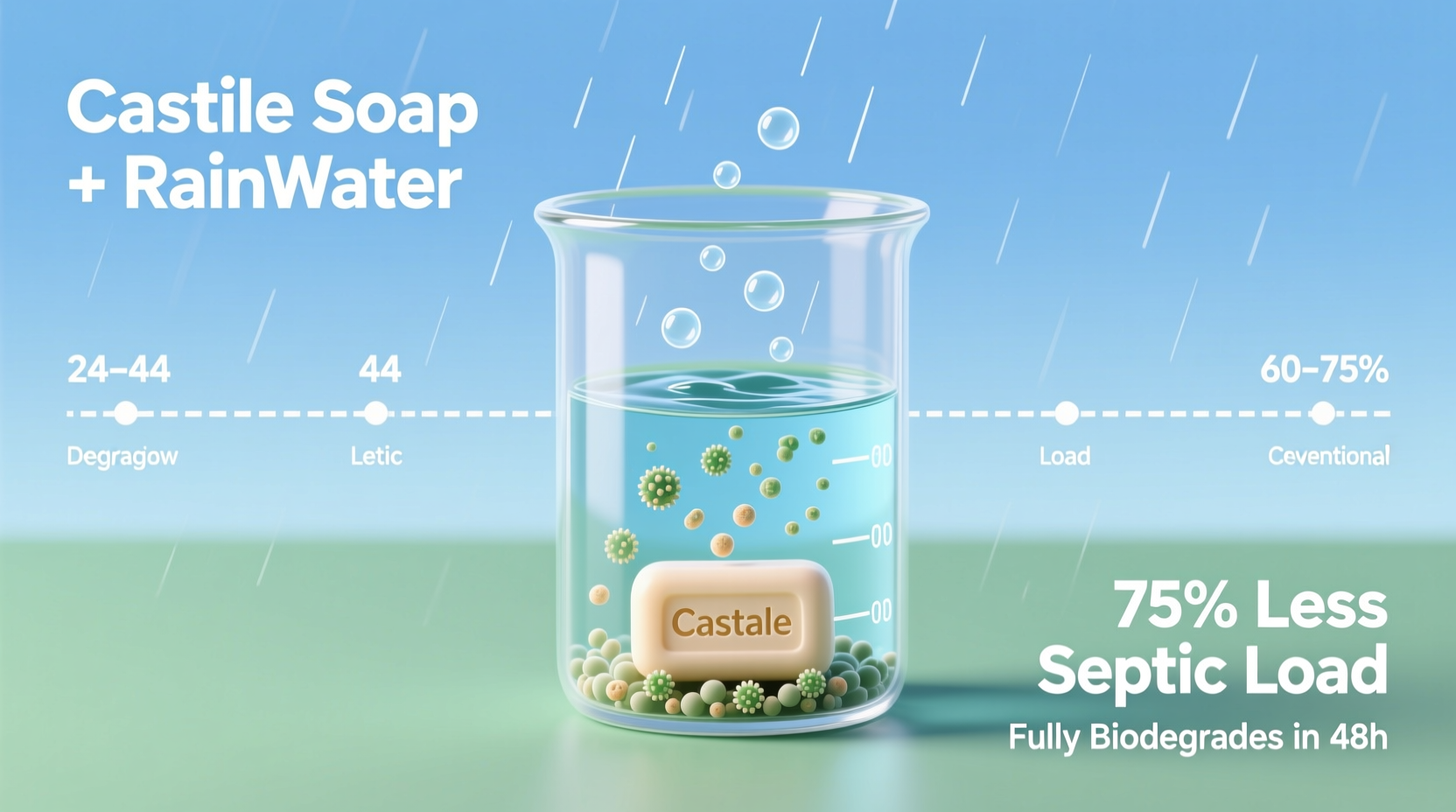 castile soap rainwater septic safe cleaning