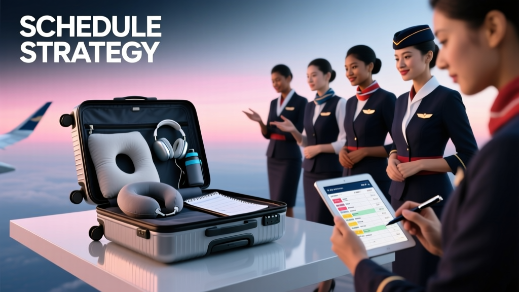 The Complex And Competitive Ways Flight Attendants Choose Their Schedules
