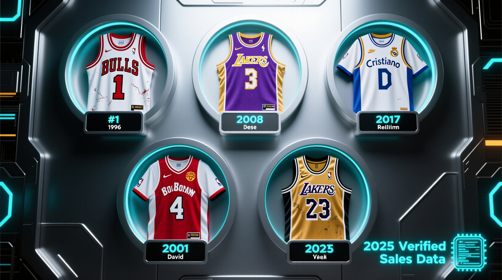 Top 5 Best Selling Jerseys of All Time (2025 Verified Data)