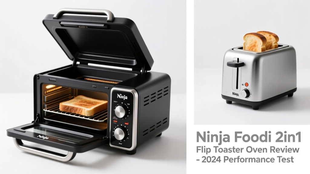 Ninja Foodi 2-in-1 Flip Toaster Oven Review