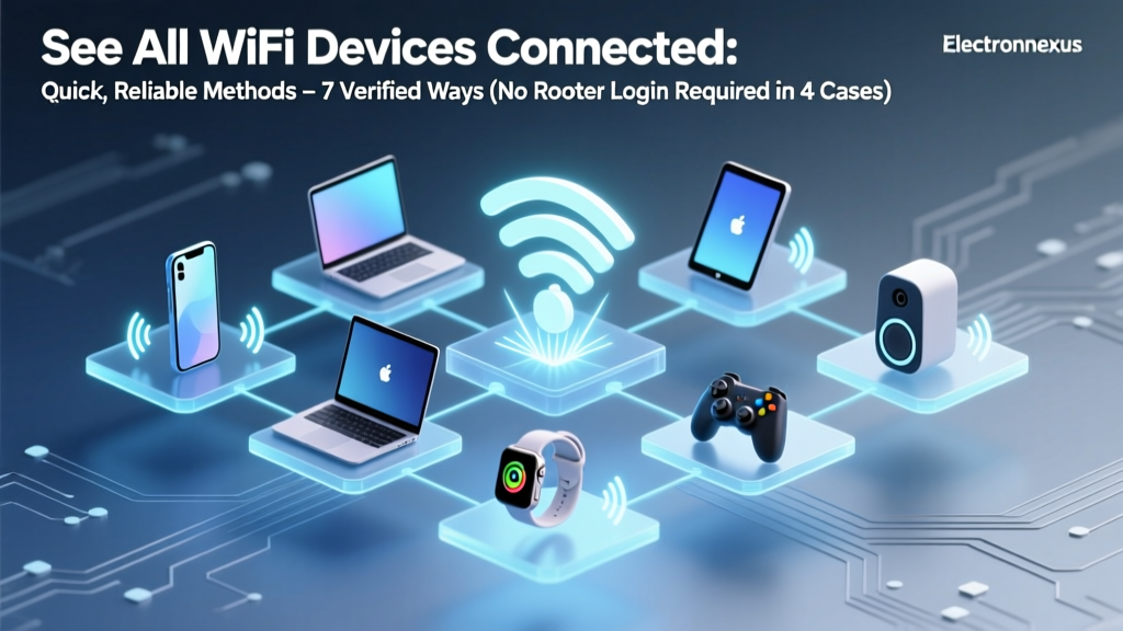 See All Wifi Devices Connected Quick Reliable Methods: 7 Verified Ways (No Router Login Required in 4 Cases)